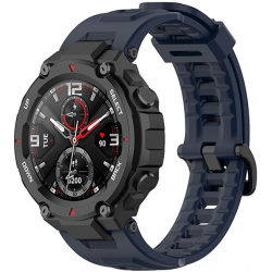 Ανταλλακτικό λουράκι QuickFit Softband Xiaomi Amazfit T-Rex/ T-Rex Pro Dark Blue